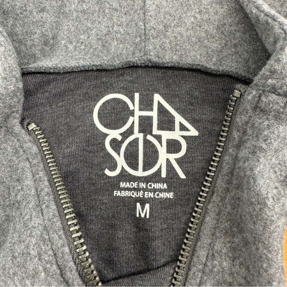 Chaser California Zip-Up Hoodie in Gray - Size M - Picture 3 of 7